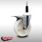Service Caster 5'' SS Nylon Swivel 7/8'' Expand Stem Caster Total Lock Brake SCC-SSEXTTL20S514-NYS-78 - alternate 2